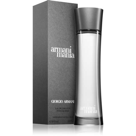 mania for men by armani